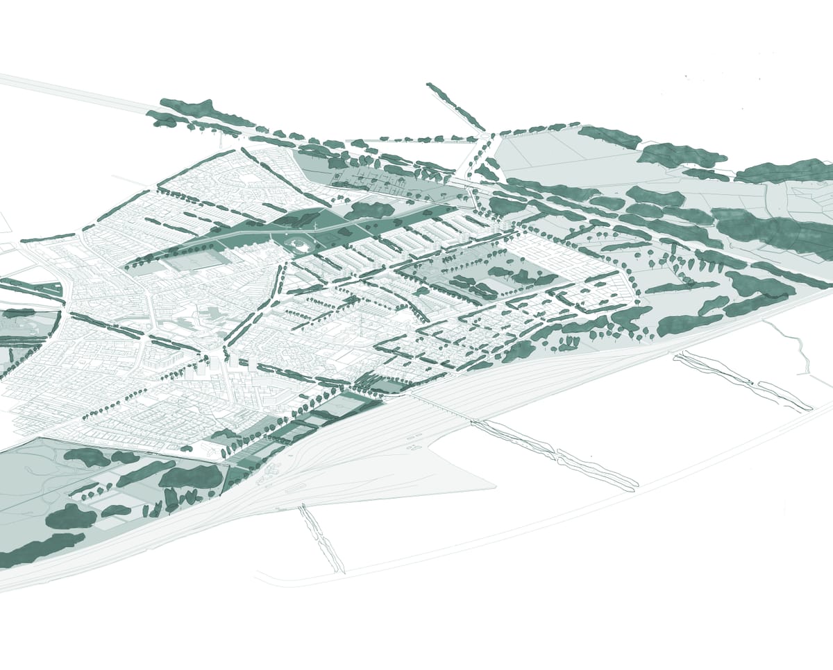 Nantes : « tissus hybrides », étude urbaine du secteur des Gohards